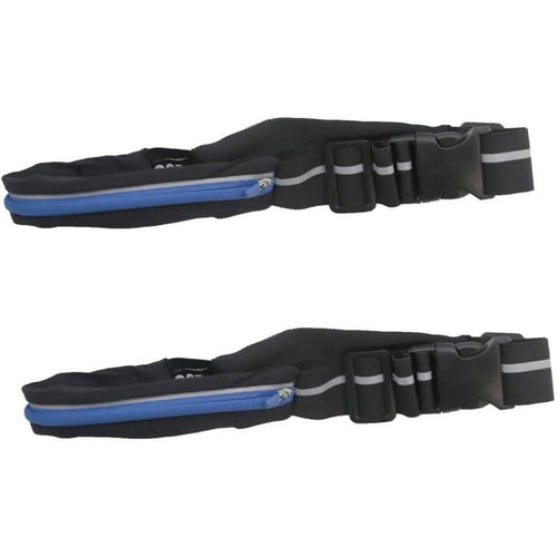 2-Pack: As Seen on TV Blue LED Light Up Running Go Belt