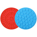 2-Pack: Dog Lick Pad Pet Shower Grooming Slow Feeder Distraction Mat