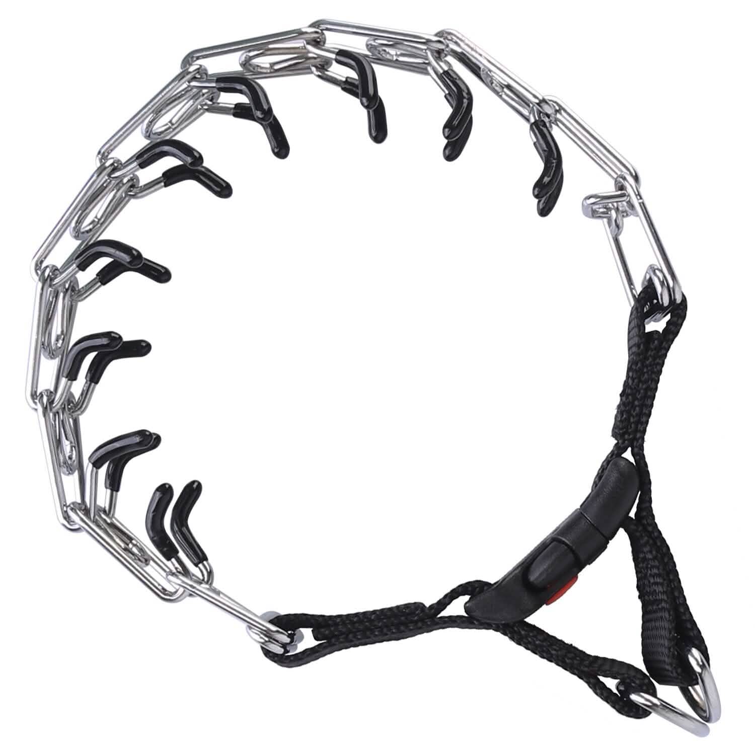 Adjustable Dog Choke Collar Training Chain