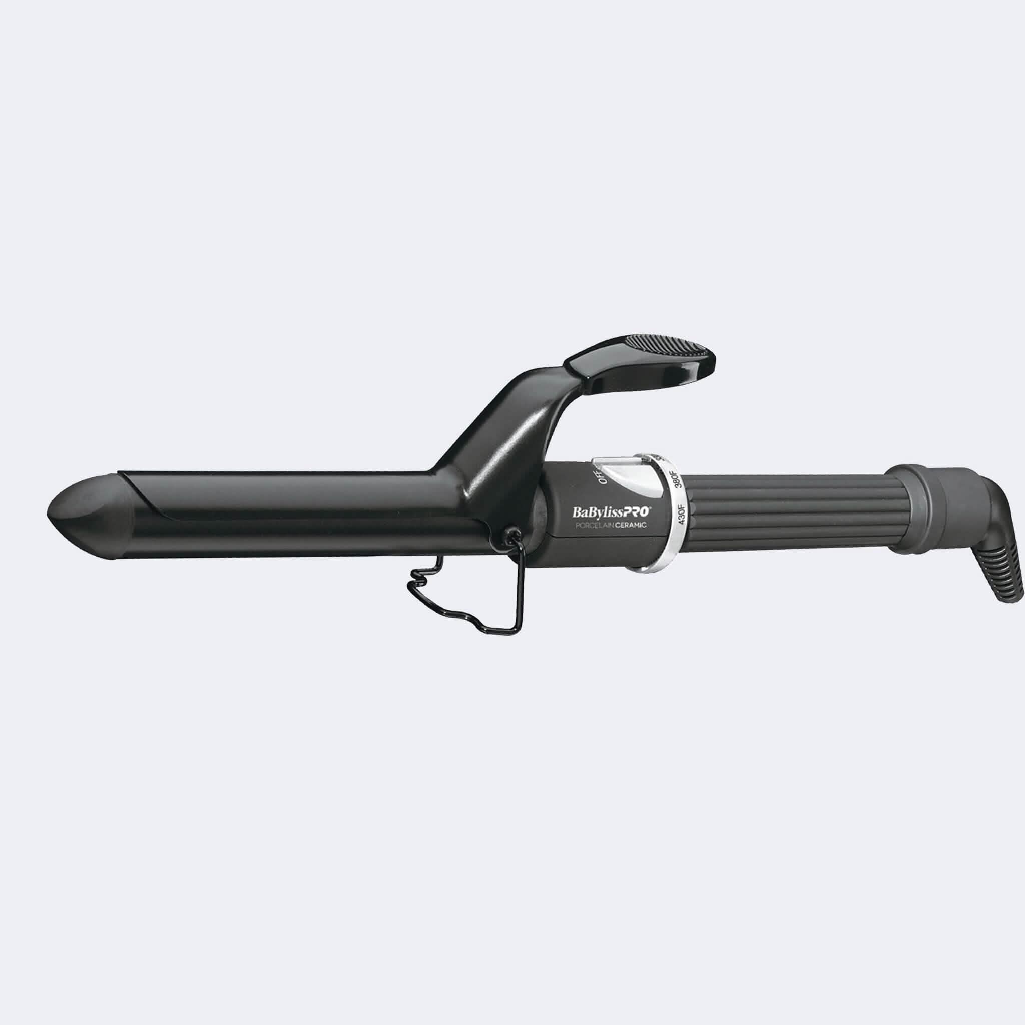 BaByliss Pro 1-Inch Curling Iron, Porcelain Ceramic Professional (Refurbished)