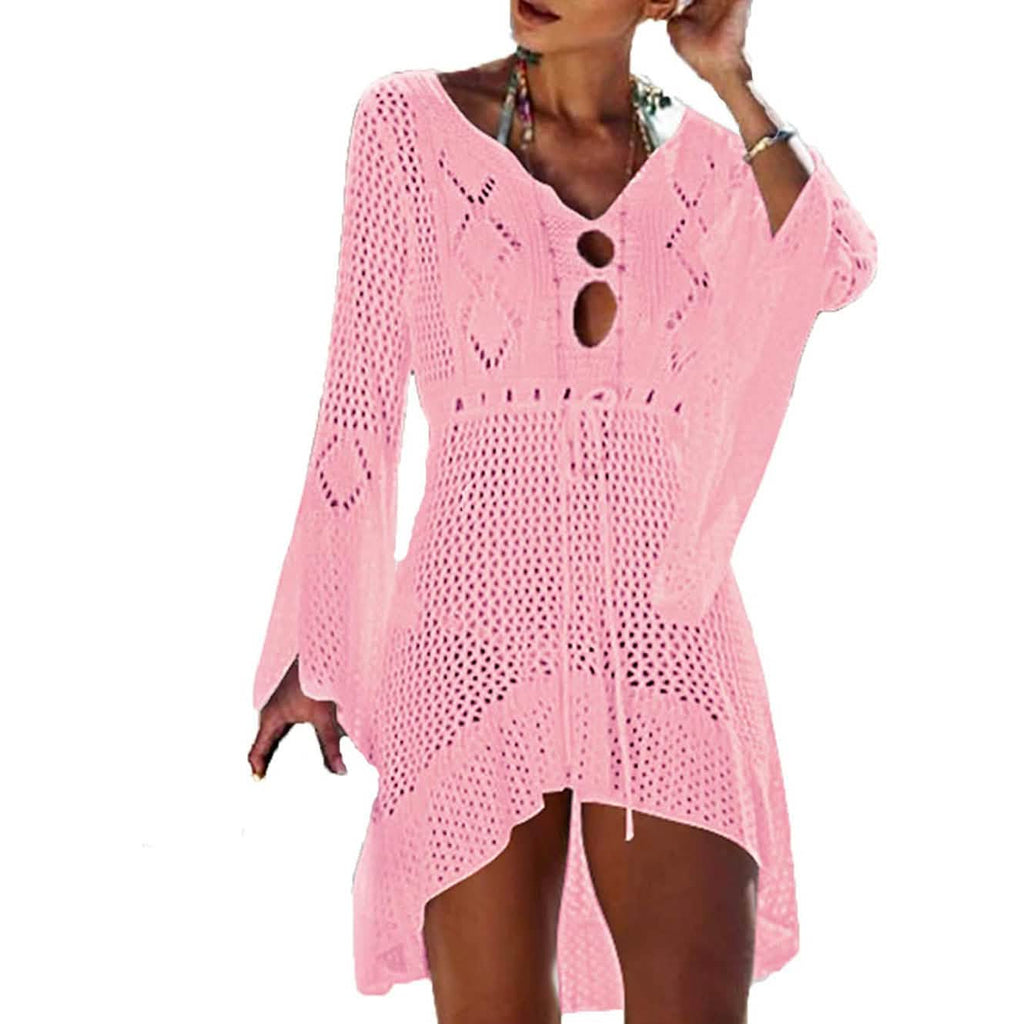 Beach Tops Sexy Perspective Cover Dress