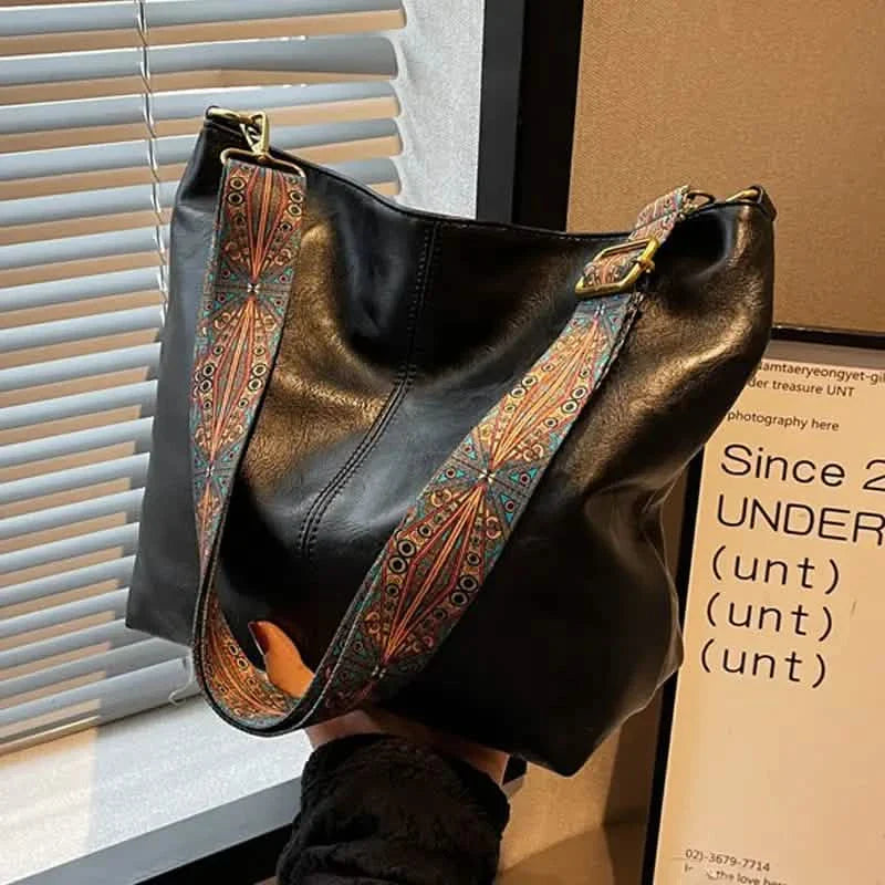 Large Geometric Crossbody Bag
