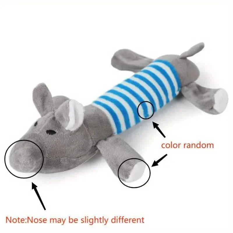 Plush Dog Toys Squeak Chew Sound Toy