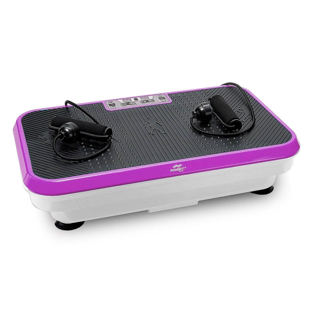 PowerFit Elite Vibration Platform with Exercise Bands & Mat (Refurbished)