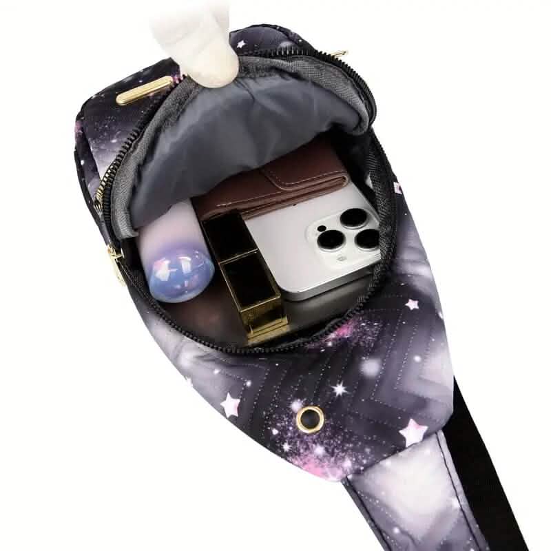 Stylish Chic Quilted Lightweight & Comfortable Crossbody Chest Bag