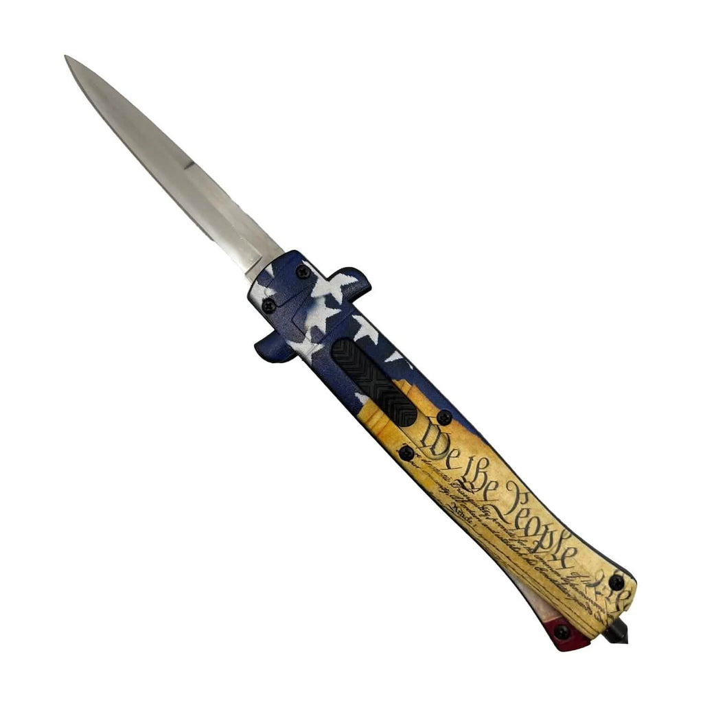 2-Pack: Ultralite ABS Automatic OTF Stiletto Knife